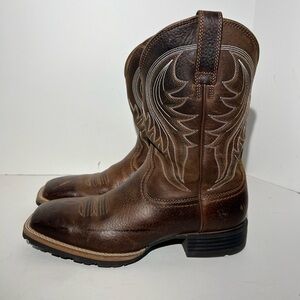 Ariat Men's Rich Brown Leather Boots